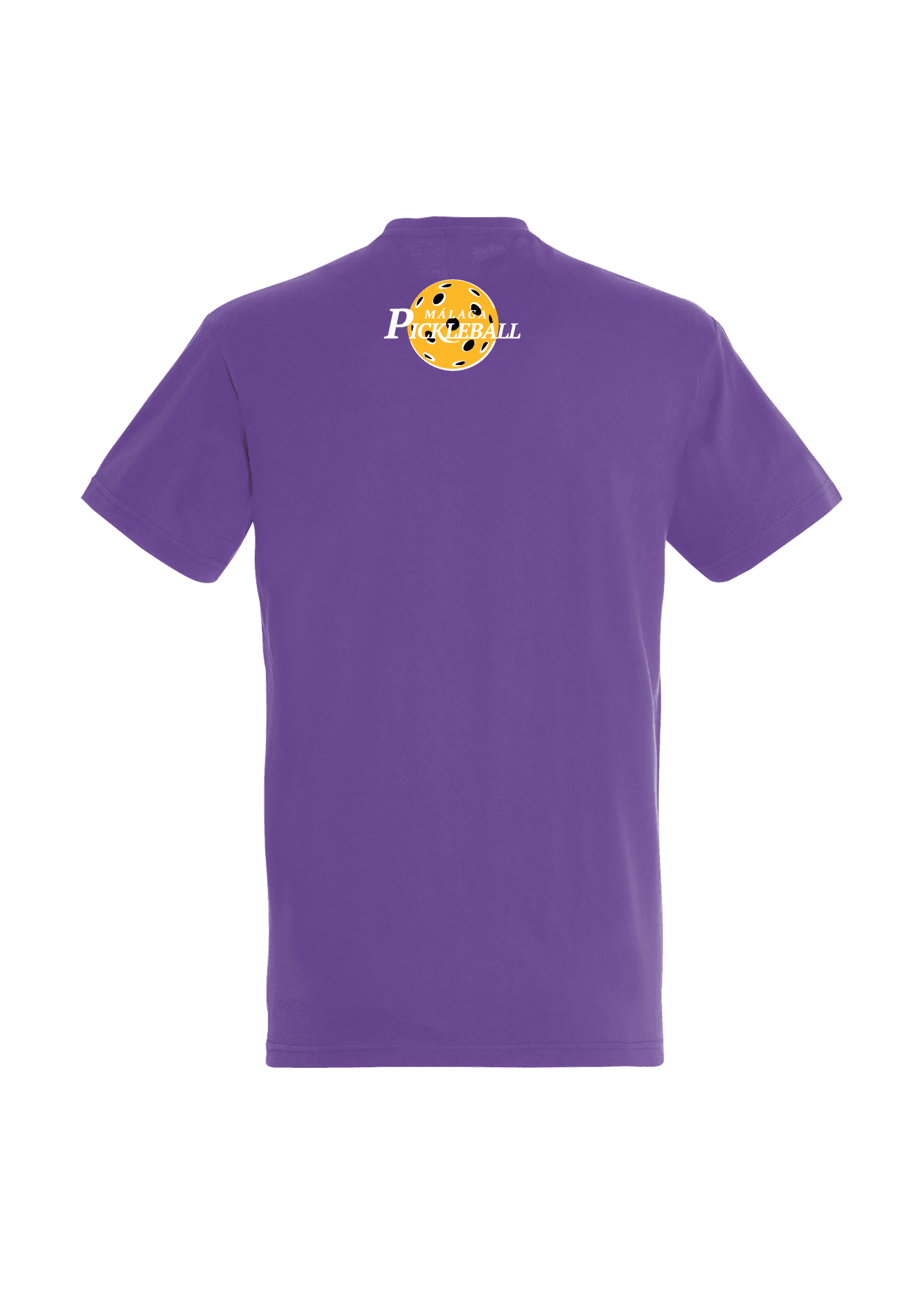 Camiseta morada para hombre 190g 07 Pickleball Malaga - PBM07-IMPERIALVIOLETDOS