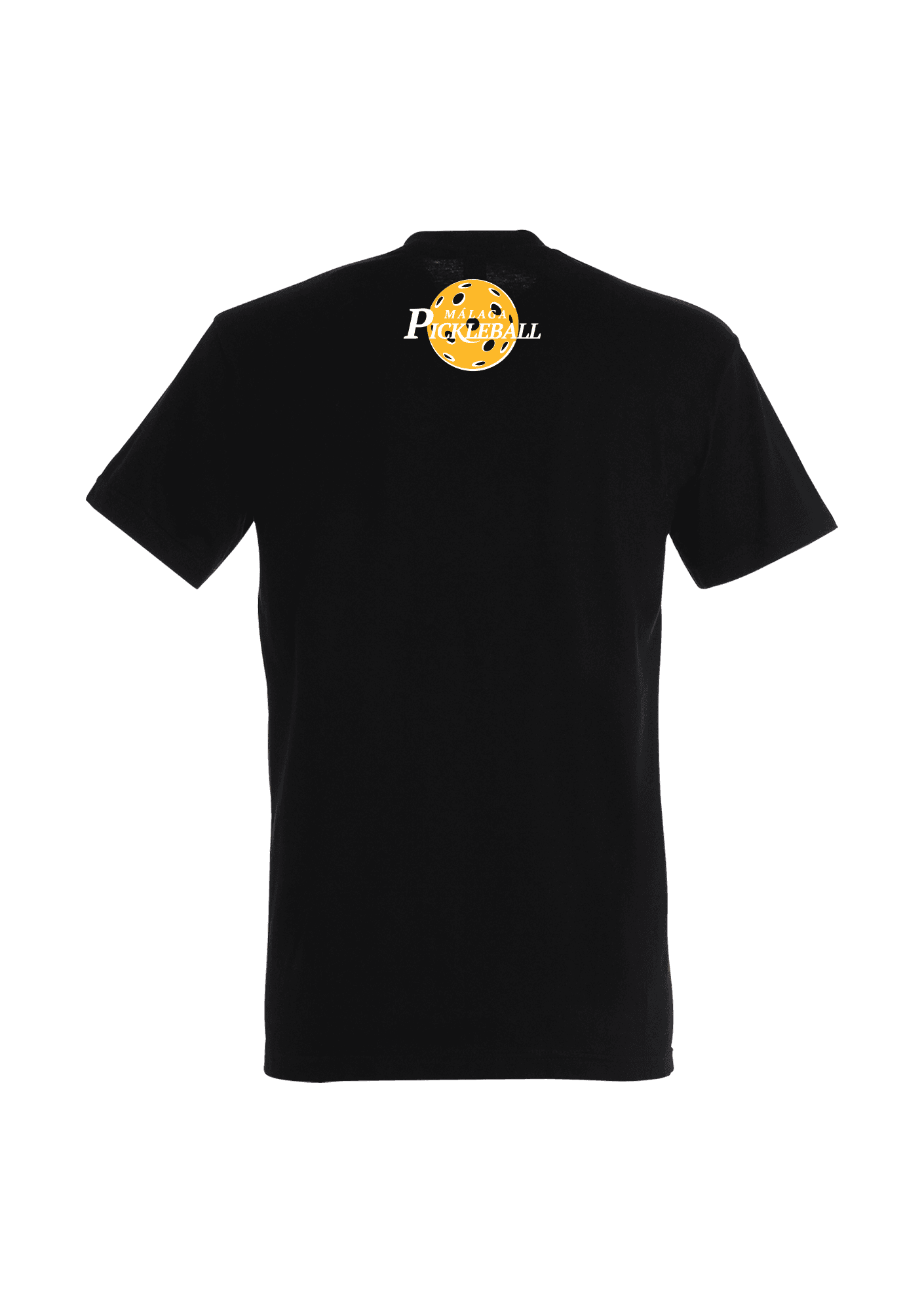 Camiseta negra para hombre 190g 09 Pickleball Malaga - PBM09-IMPERIALNOIRDOS