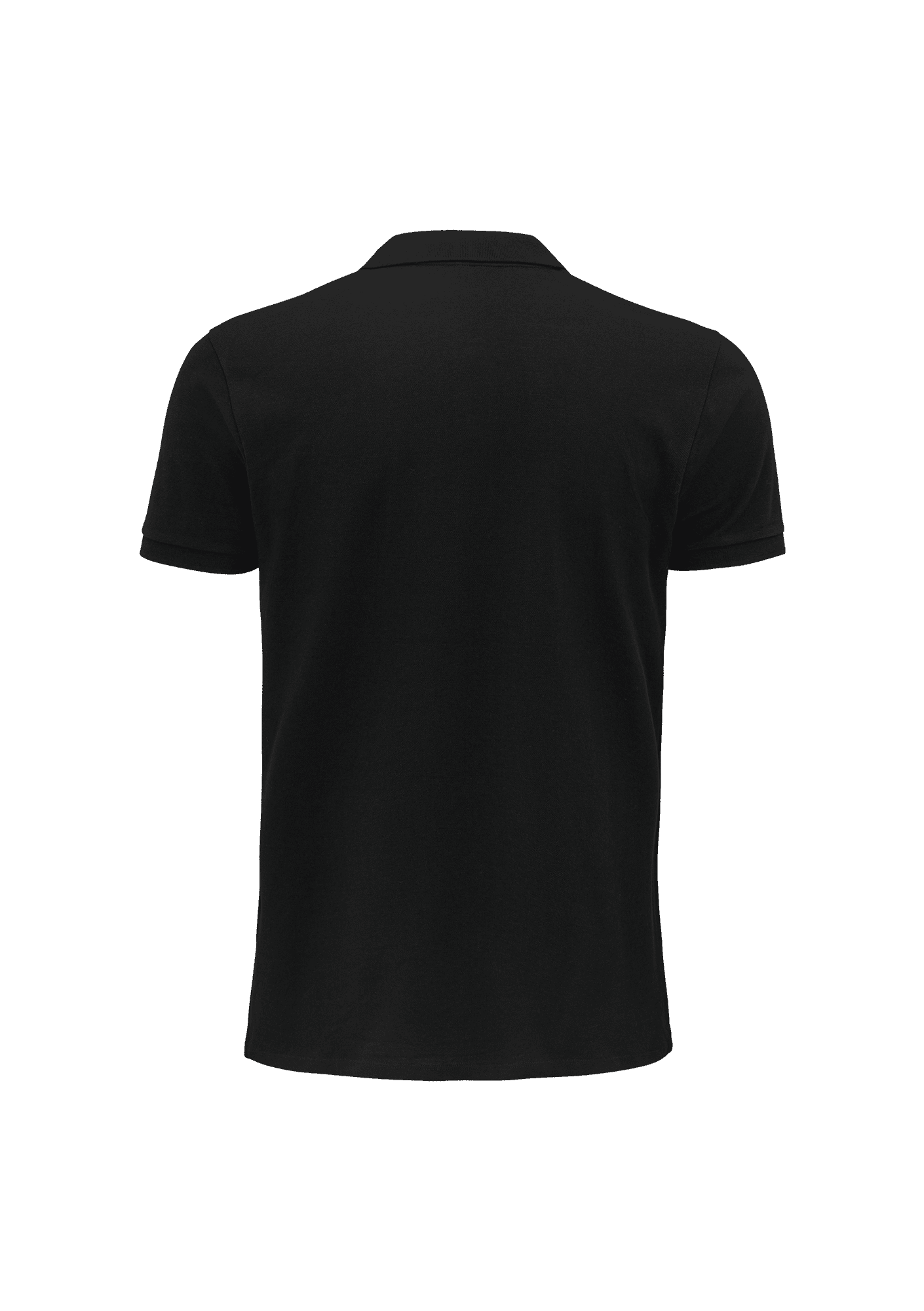 Polo negro para hombre 011 Pickleball Malaga - PBM11-PLANETNOIRHOMMEDOS